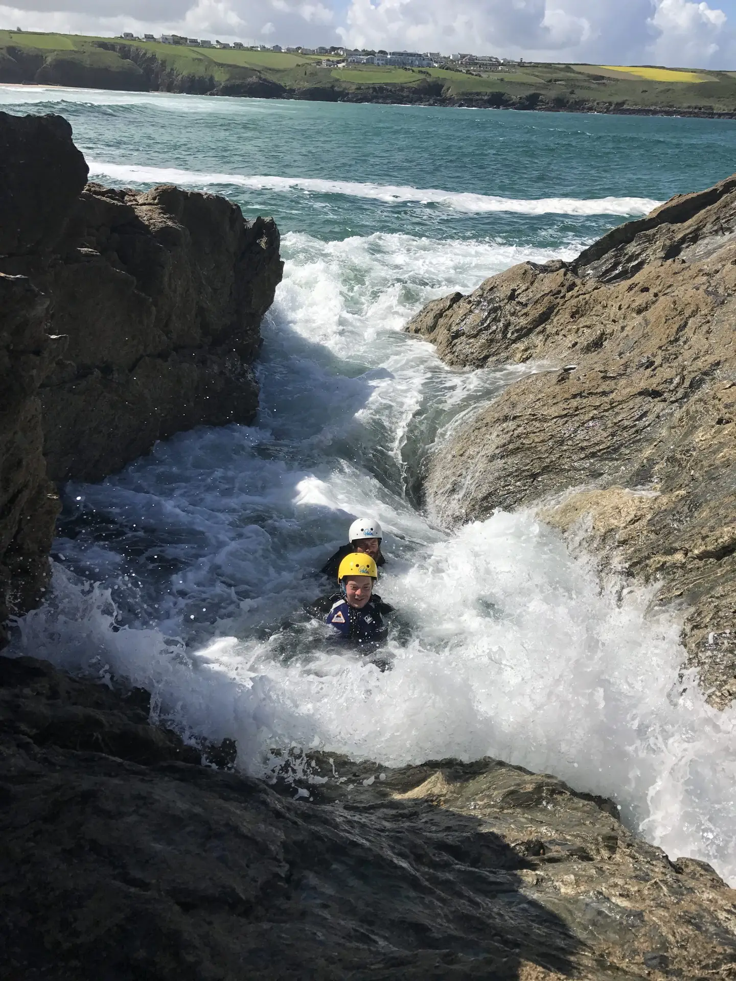 Coasteering at Vertical Descents Cornwall Adventure Centre